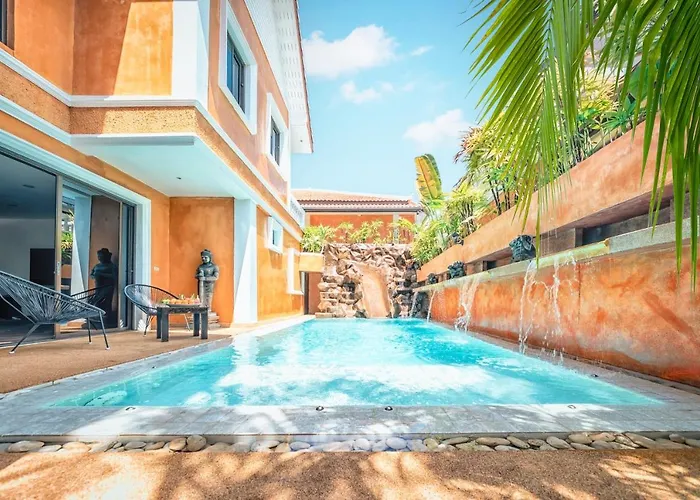 Hideland Luxury Pool Villa Pattaya Walking Street 5 Bedrooms