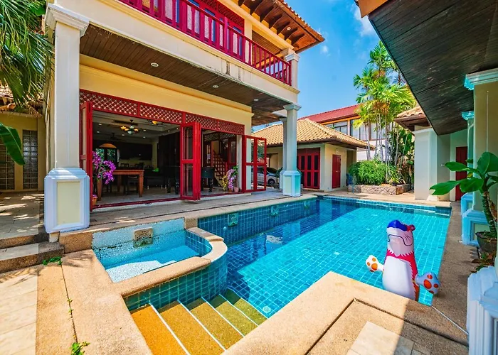 Bali Pool Villa, 5 Min To Walking Street & The Beaches