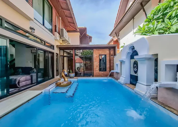Thabali Oasis:3Bhk Private Pool Villa + Sauna