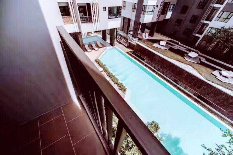 Apartment 泰国芭提雅顶层无边游泳池公寓thebase健身房 Pattaya