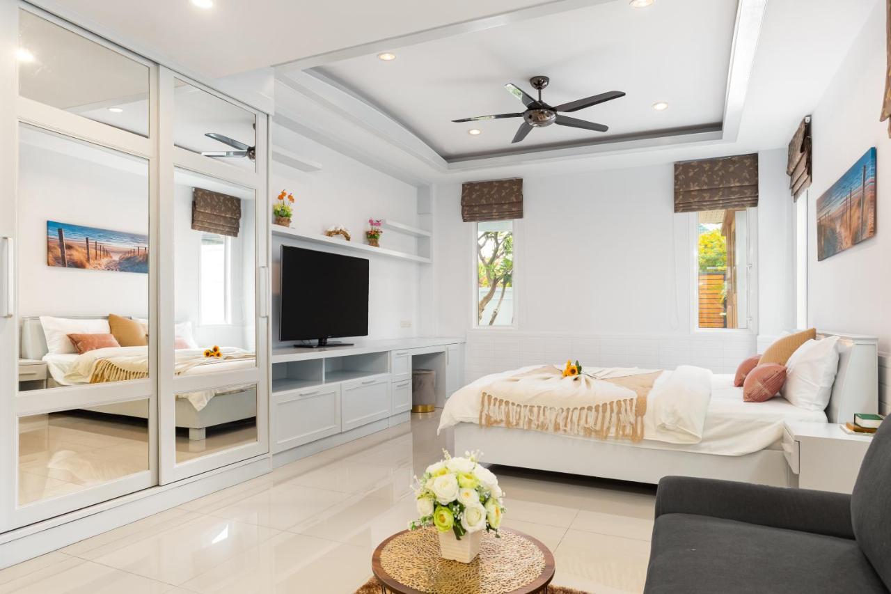 Luxury Private Pool Near Walking Street With Sauna Jacuzzi Cityhouse154 Pattaya