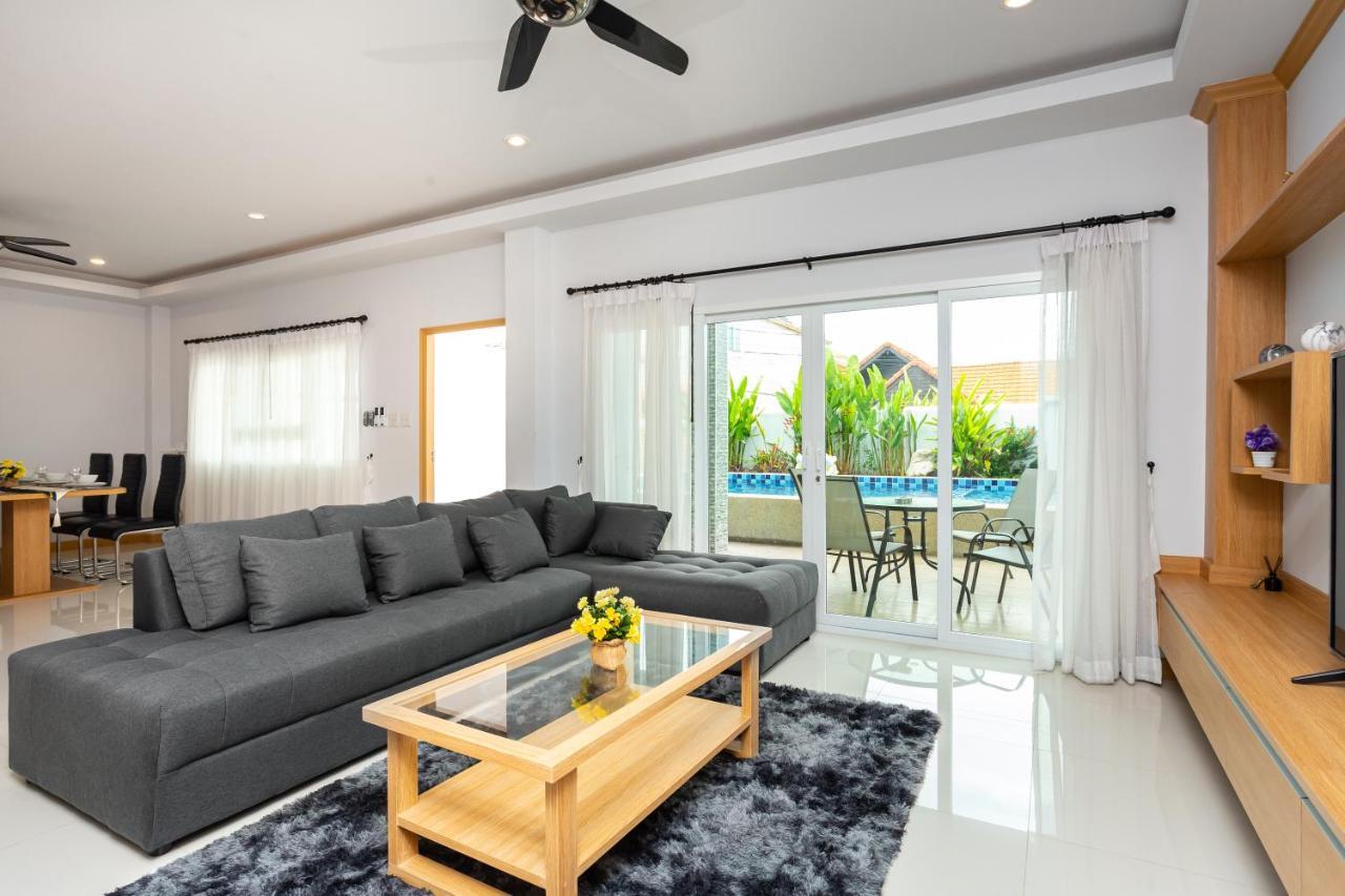 Villa Relax Pool Near Walking Street,jacuzzi ,bbq 5bed 6bath House54 *