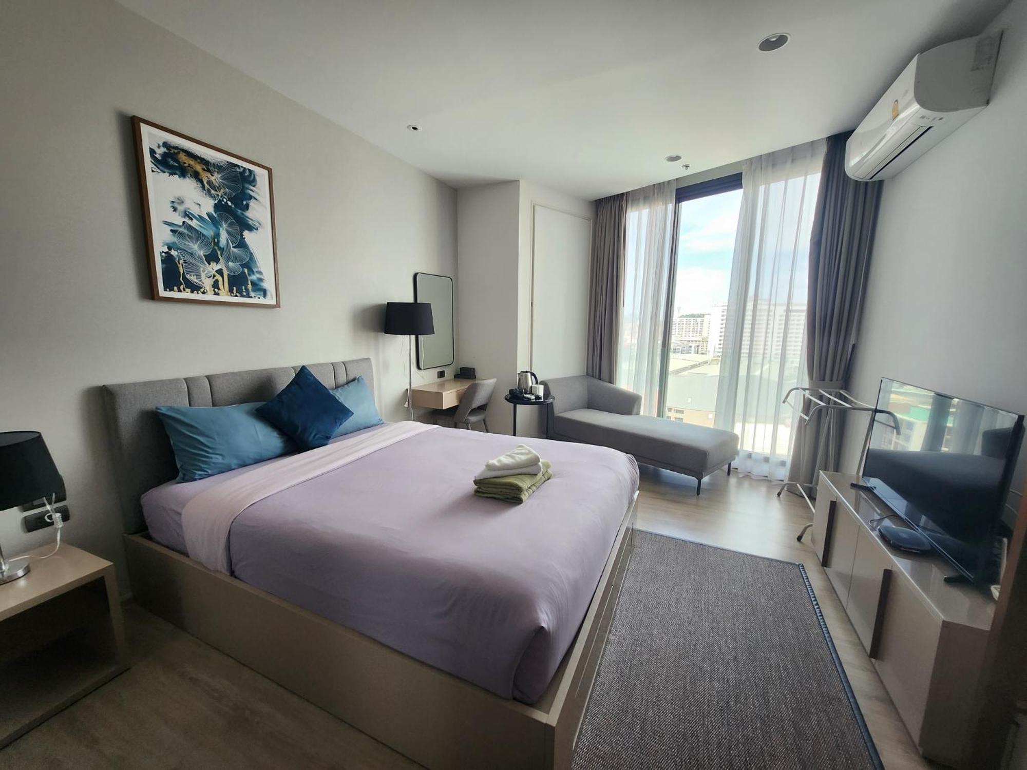Apartment 芭提雅the Edge海景一卧室公寓