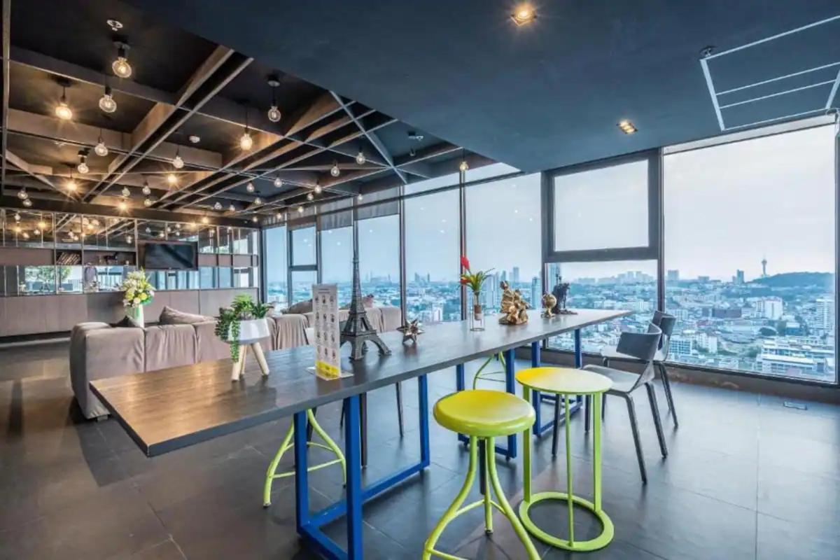 Apartment Downton Lux Fun 2bedroom Sea View #tbb79511 Pattaya