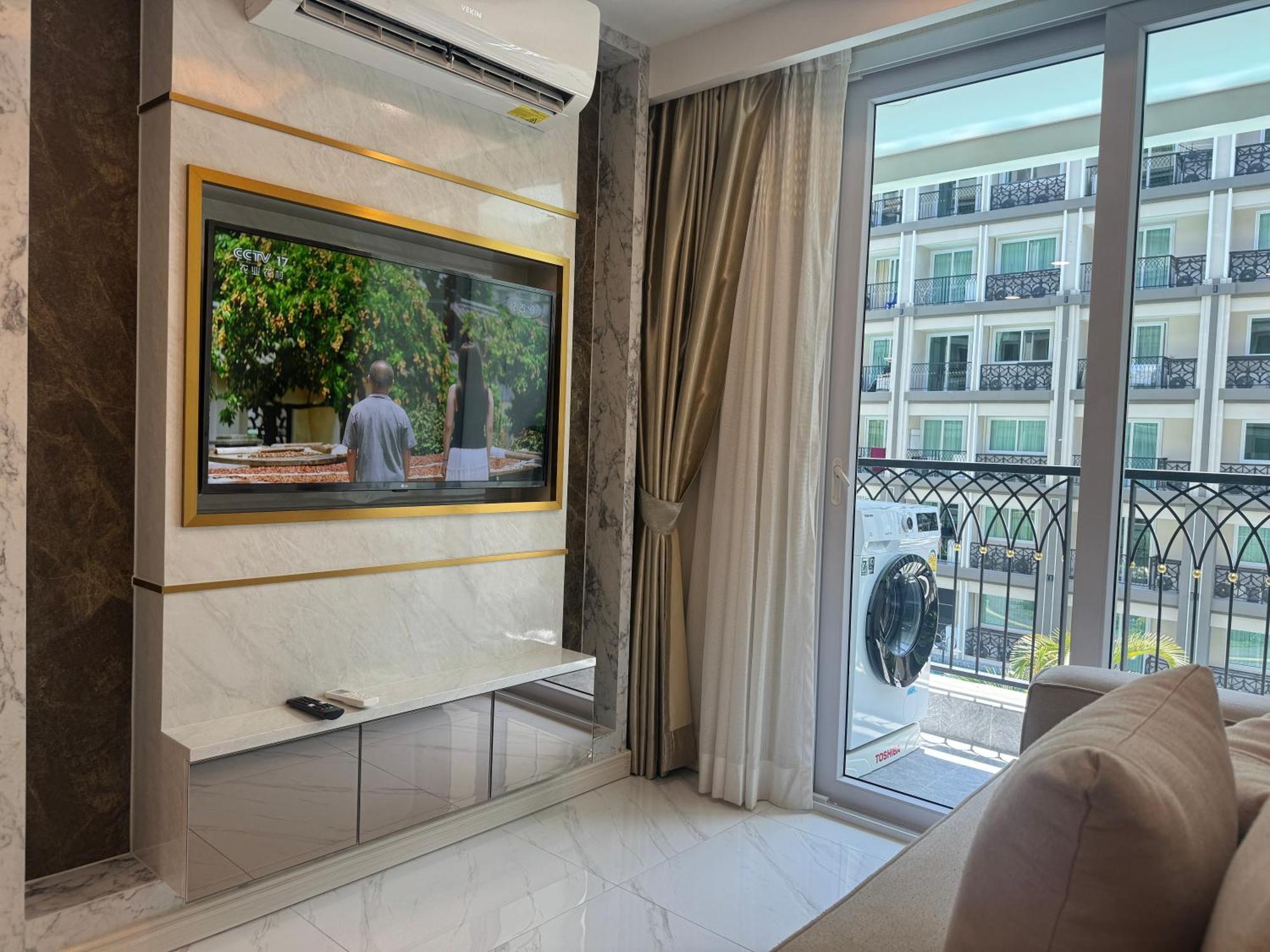 Apartment B3#dusit Grand Park 2 轻奢高端全景水系游泳池公寓 *