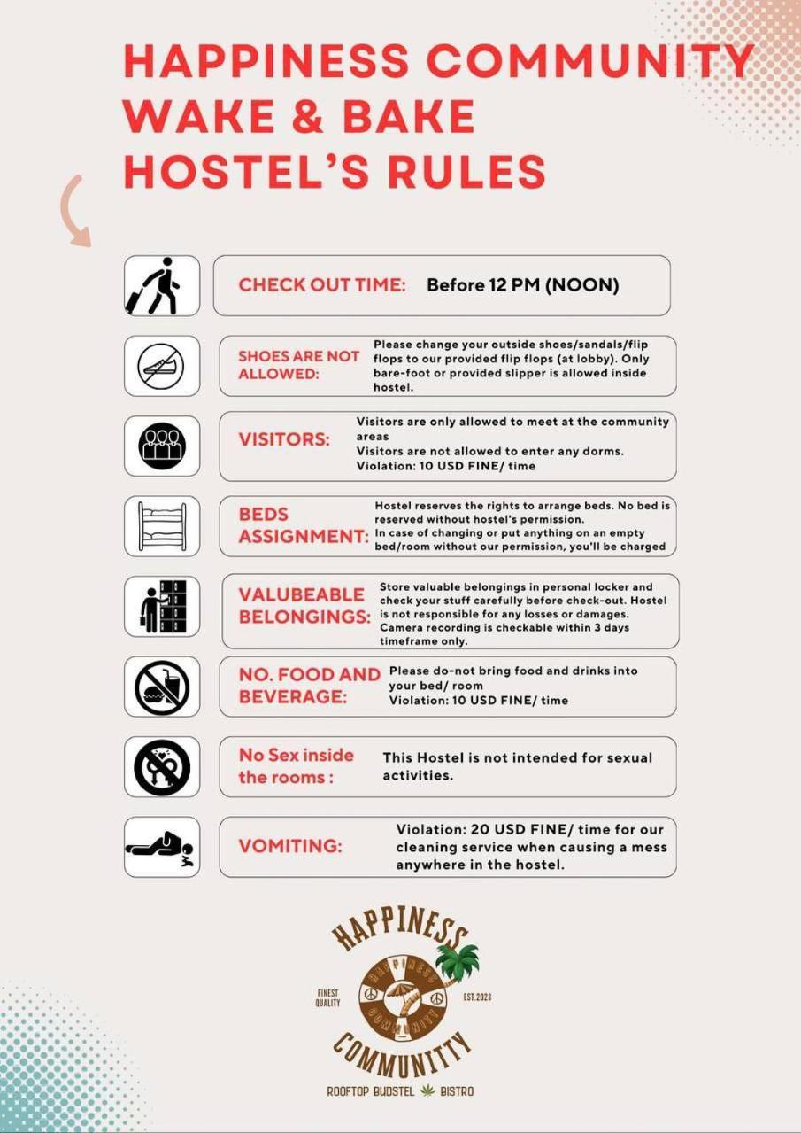 Happiness Community Wake & Bake - Rooftop Bar & Bistro Asrama *