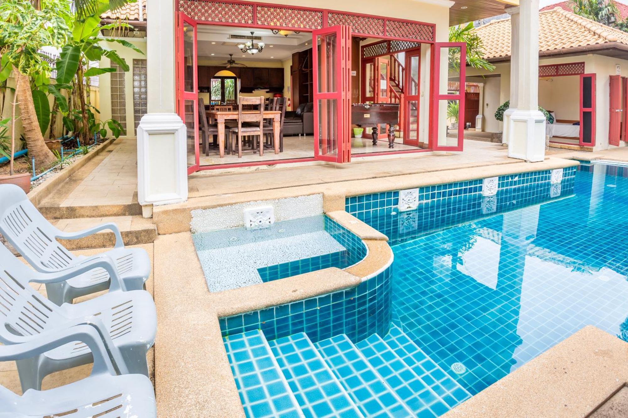 Bali Pool Villa, 5 Min To Walking Street & The Beaches *