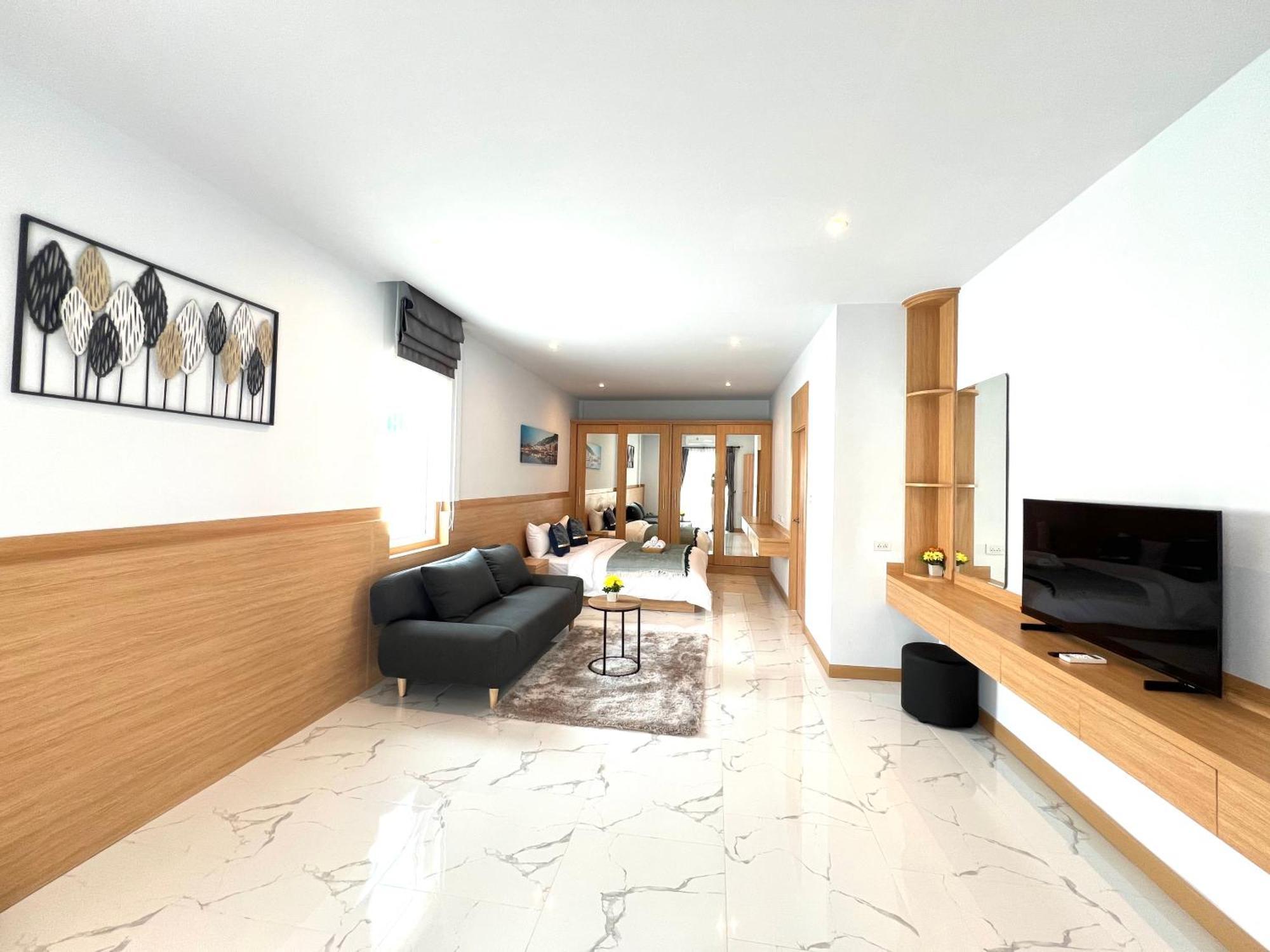 Villa Modern Private Pool Villa,walking Street 10min,city-house 171b