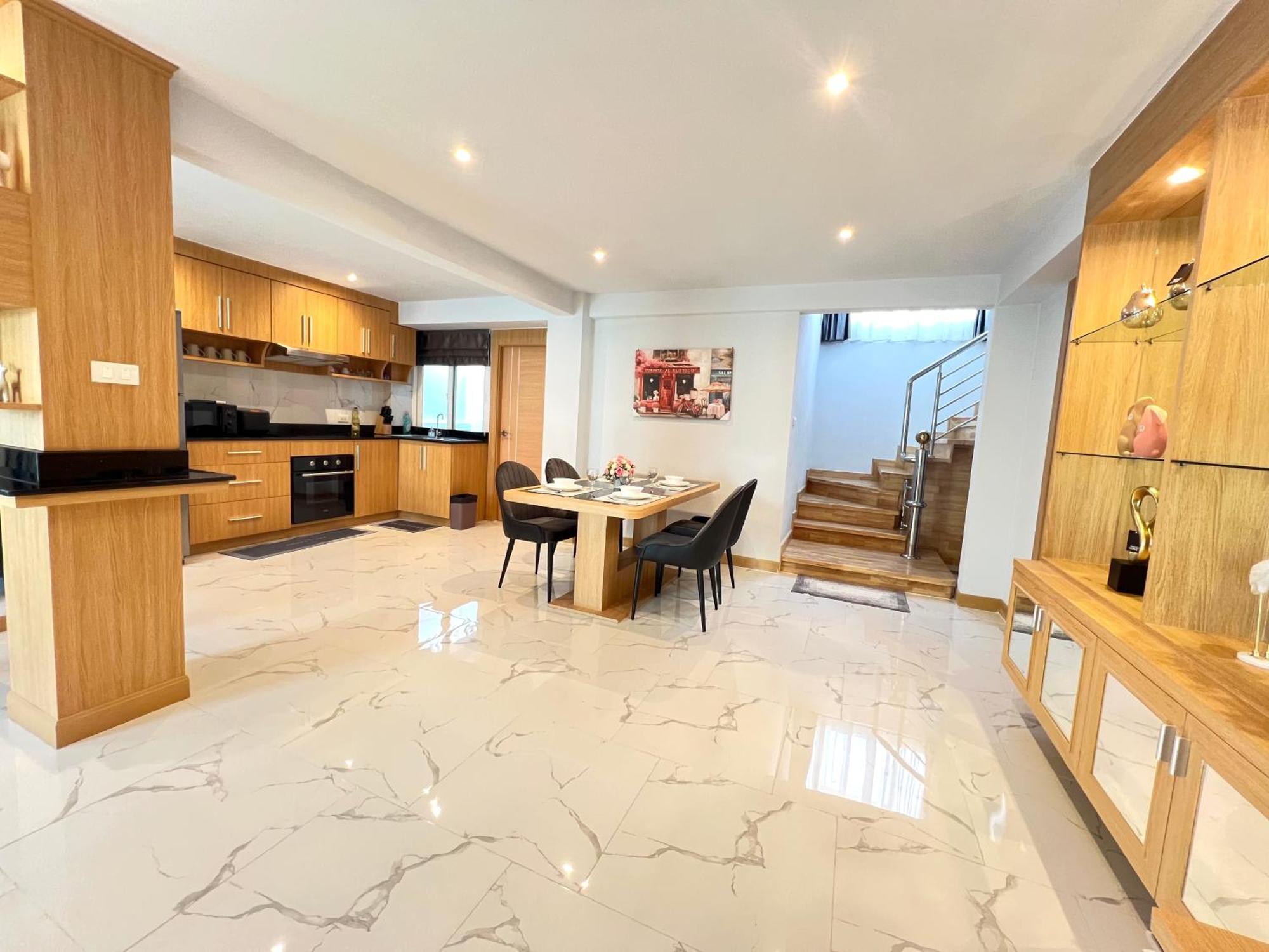 Modern Private Pool Villa,walking Street 10min,city-house 171b * Pattaya