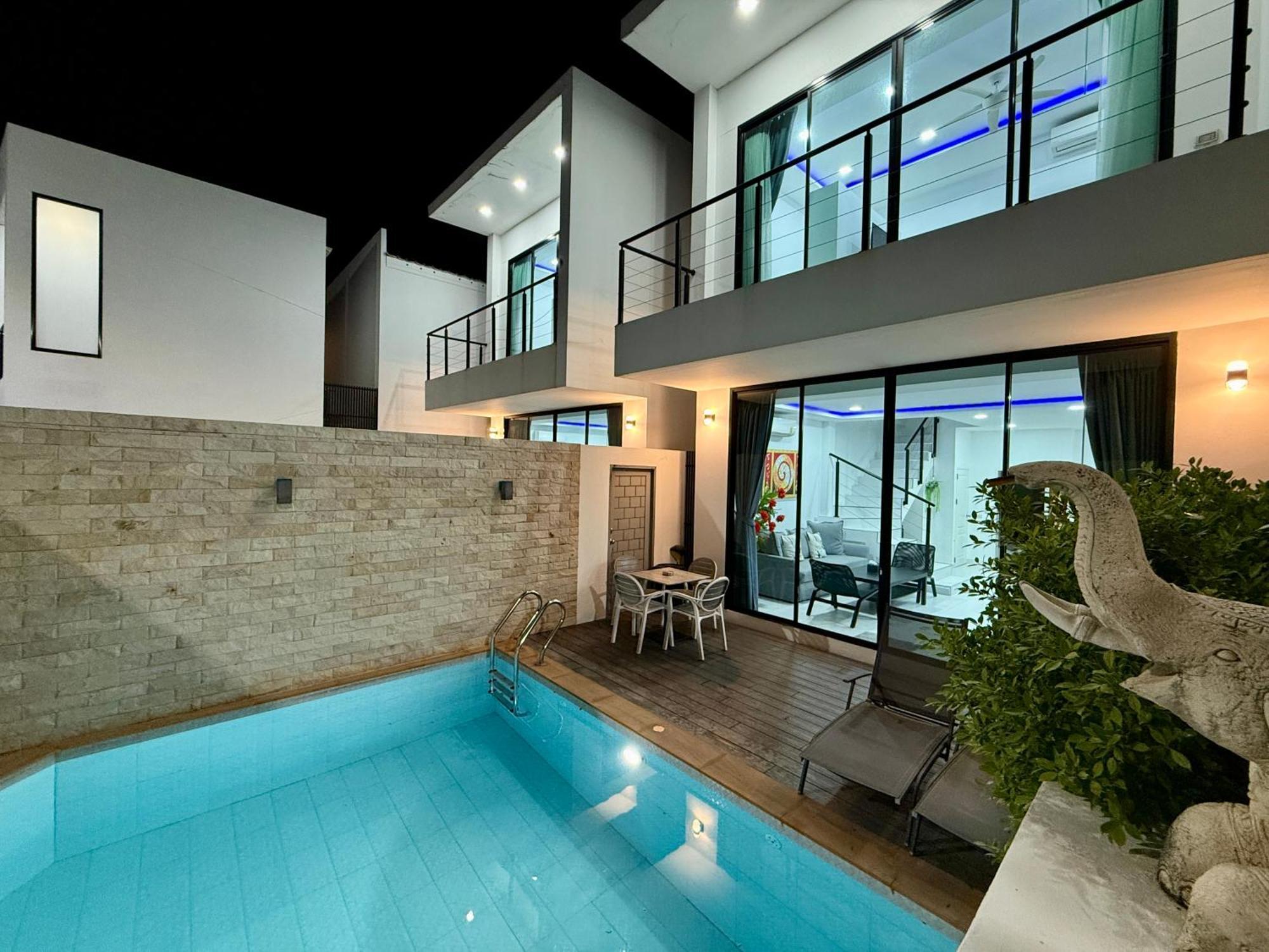 Pool 179 Nearby Walking Street Villa *