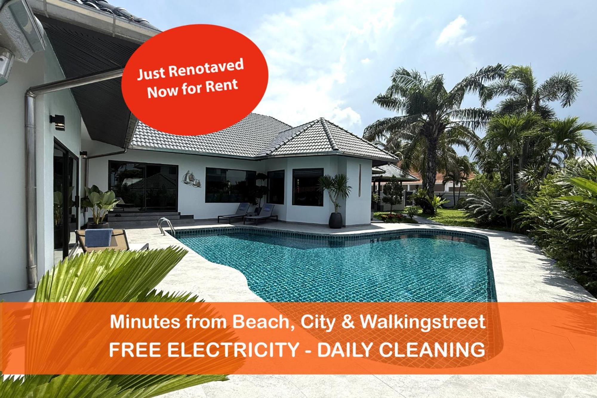 Villa Waree Minutes From Beach And City * Pattaya