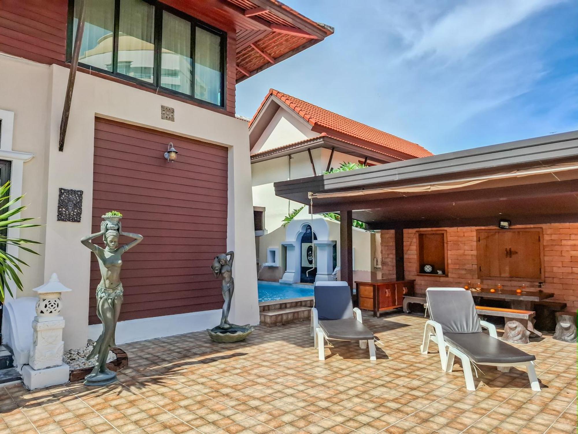 Thabali Oasis:3bhk Private Pool + Sauna Villa *