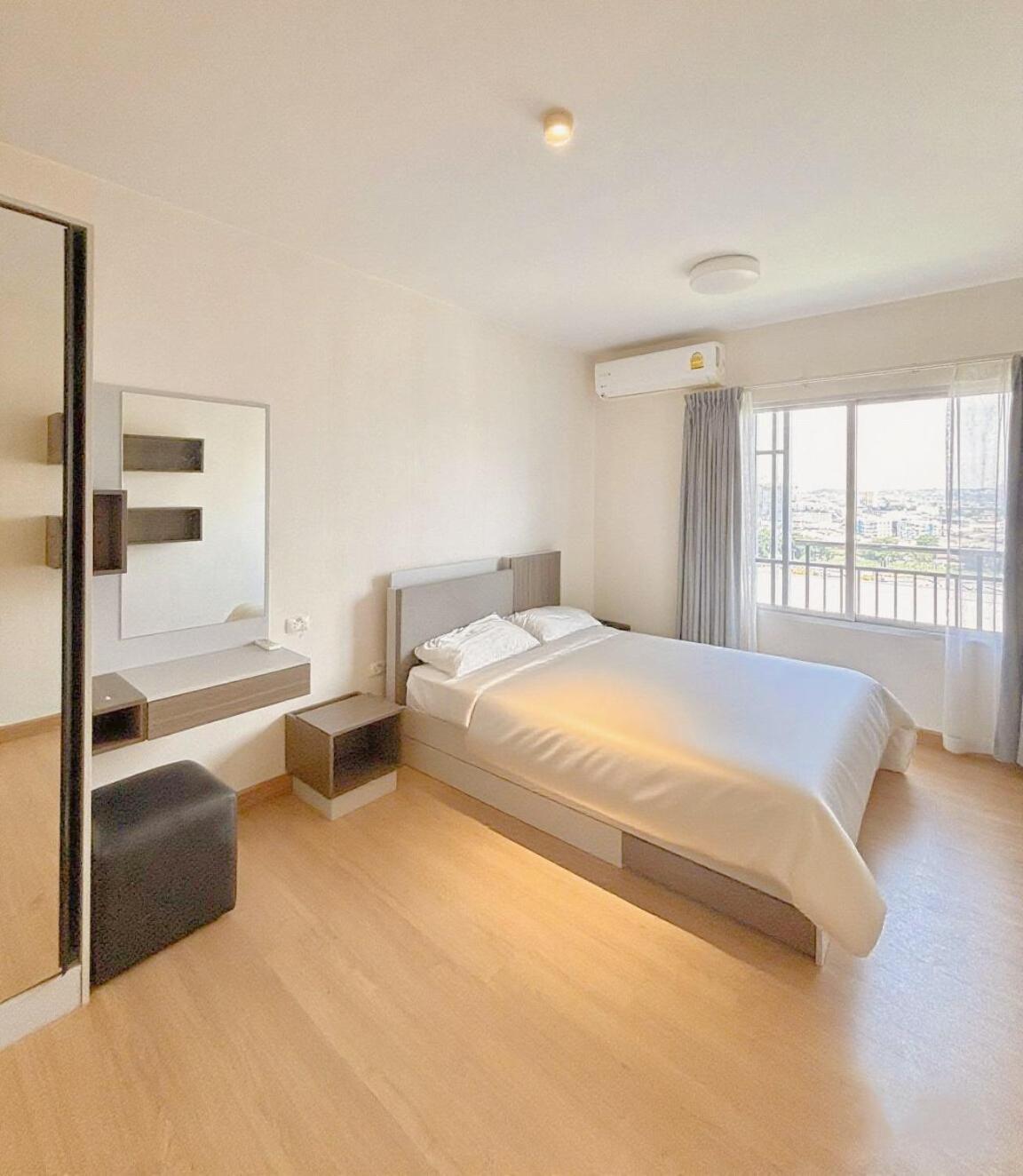 芭提雅市中心大空间公寓酒店预定 城景健身房泳池舒适型公寓 日租周租月租灵活 Apartment Pattaya