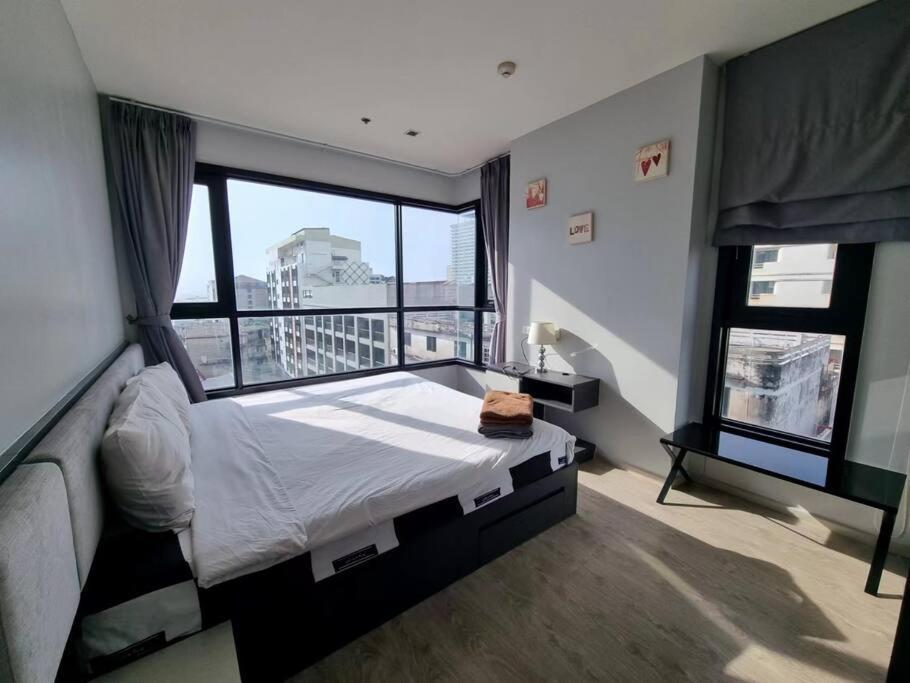 芭提雅市中心海景双卧室 步行街酒吧商场海滩步行几分钟可到 Apartment *