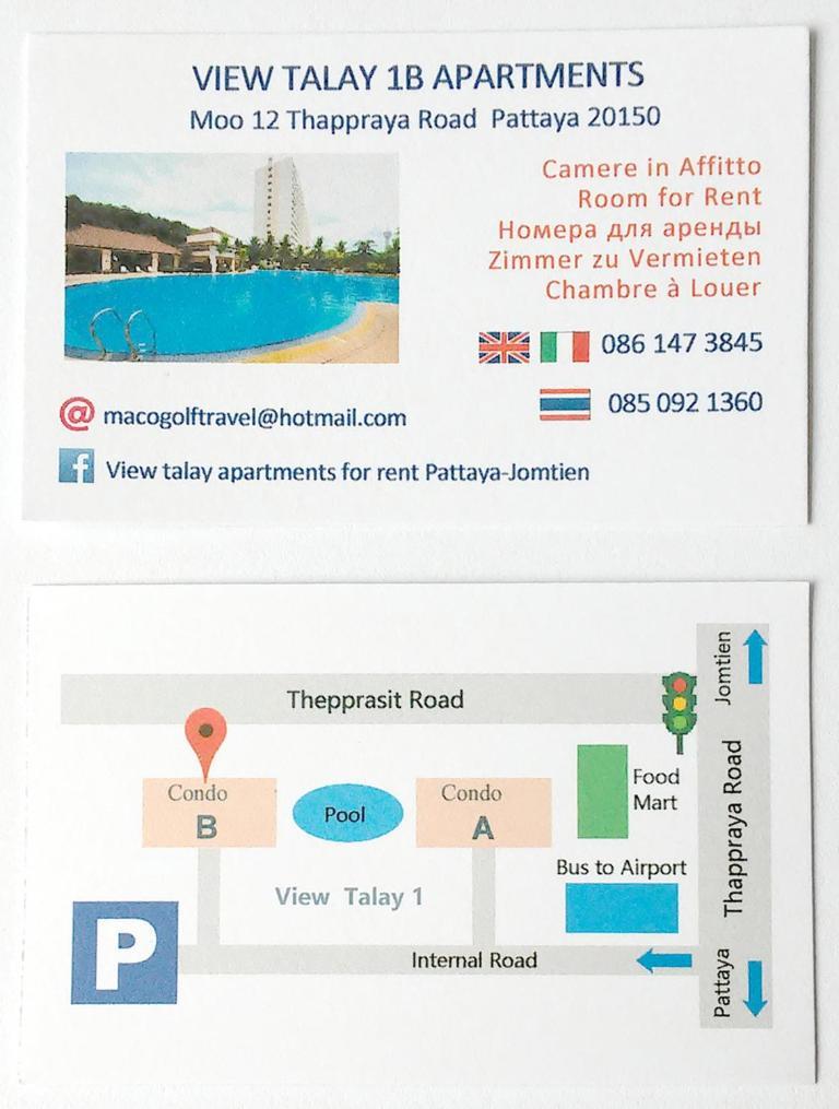 View Talay 1b Jomtien Apartment *