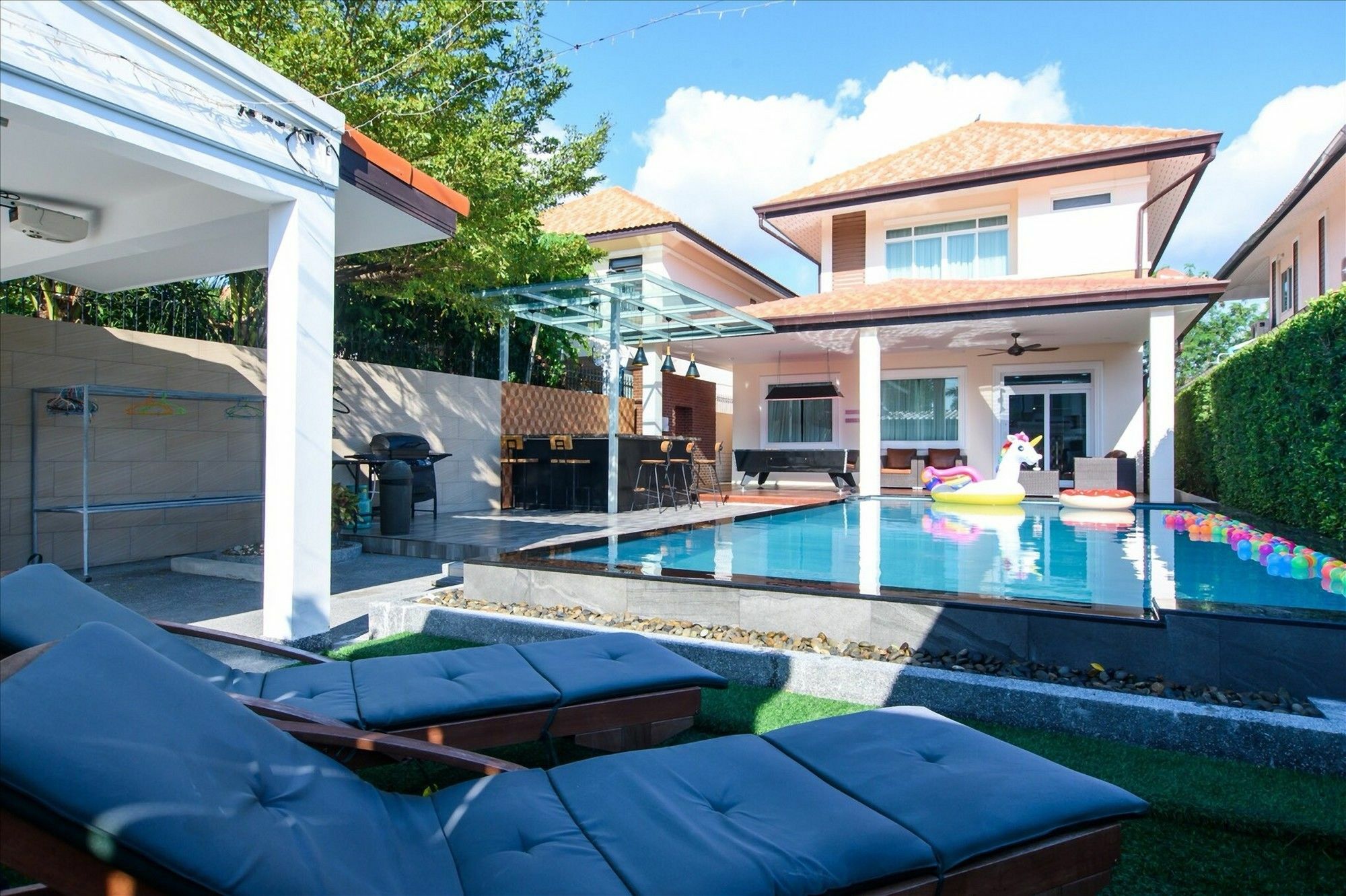 วิลล่า 4bd Pool With Jacuzzi - Exquisite Pool A