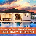 วันหยุดที่บ้าน Sabai Minutes To City, Beach, Walkingstreet Pattaya
