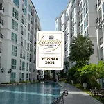 1bed Luxury With Pool & Gym Access Near Walking Street อพาร์ทเม้น *