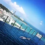อพาร์ทเม้น 芭提雅市中心海景双卧室 步行街酒吧商场海滩步行几分钟可到