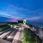 芭提雅市中心海景双卧室 步行街酒吧商场海滩步行几分钟可到