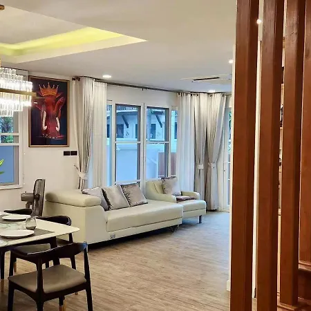 芭提雅市中心4间卧室泳池别墅好莱坞hollywood旁-19 * Pattaya