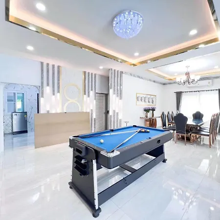 市中心4卧4卫泳池别墅/门口711/海边1公里/宁静/不用爬楼梯 * Pattaya