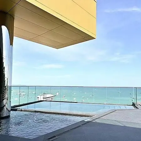 24a网红无边泳池edge豪华单卧室套房 海滩3分钟 Pattaya