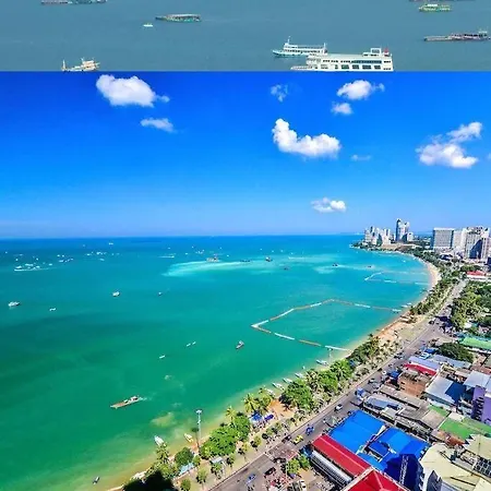 Sea View Spacious Near Walking Street Apartment *