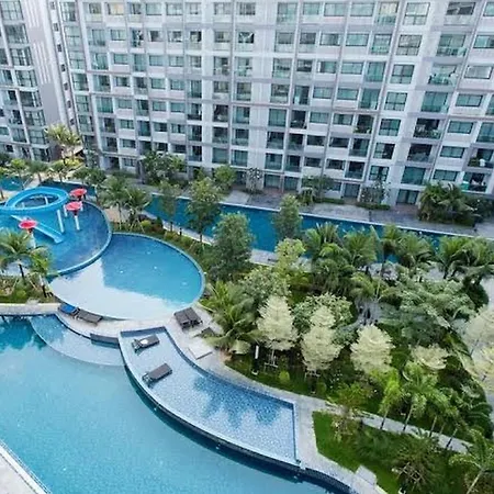 Apartment B6#dusit Grand Park 1 全景水系泳池公寓