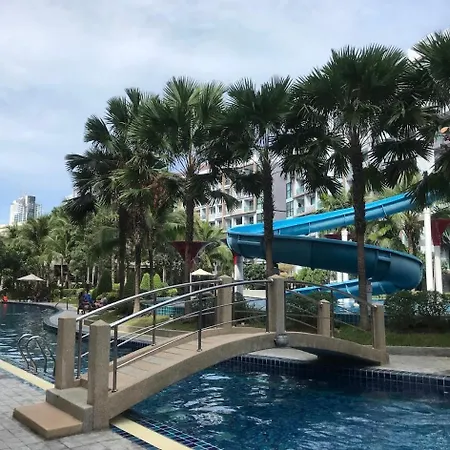Apartment B6#dusit Grand Park 1 全景水系泳池公寓 Pattaya