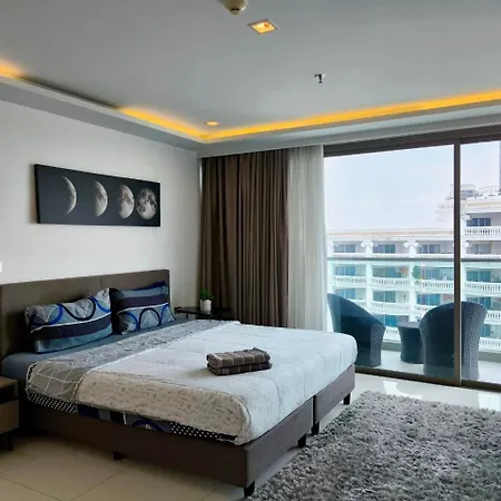 Sea View At Wong Amat Tower 3505