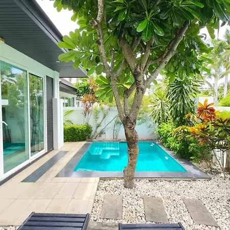 Villa Palm Oasis Beautiful 2 Bedroom Pool Jomtien