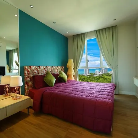 Pattaya Apartments L Guest Friendly L Waterpark Gym Sauna Jacuzzi อพาร์ทเม้น
