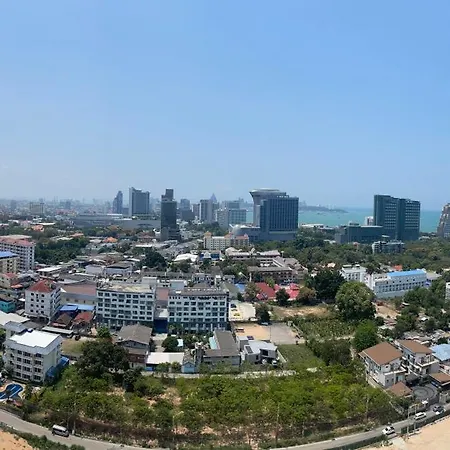 Hotel Nl-市区高层海景公寓-门口有双条车-室内设施齐全-近 Terminal 21-免费游池和健身-lumpini