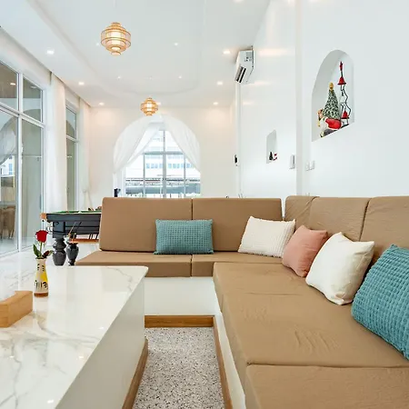 Walking Street 5 Bedroom 7bath Ktv Swimming Pool Villa *