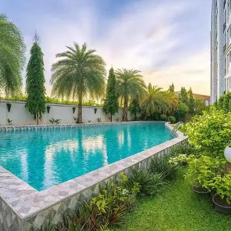 Beautiful 1 Bedroom With Big Balcony And Lagoon Pool Apartment *