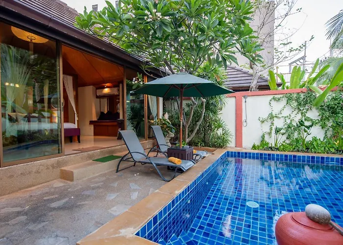 Pattaya Bungalow I, Totally Private Pool
