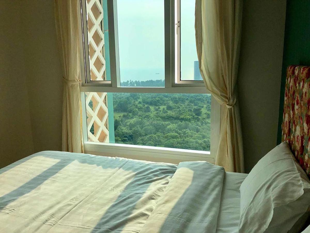 Grande Carribean Sea View&park View Comfortable 1 Bedroom For 3 Person With Washing Machine , Kitchen And Utensils For The Cooking * Pattaya