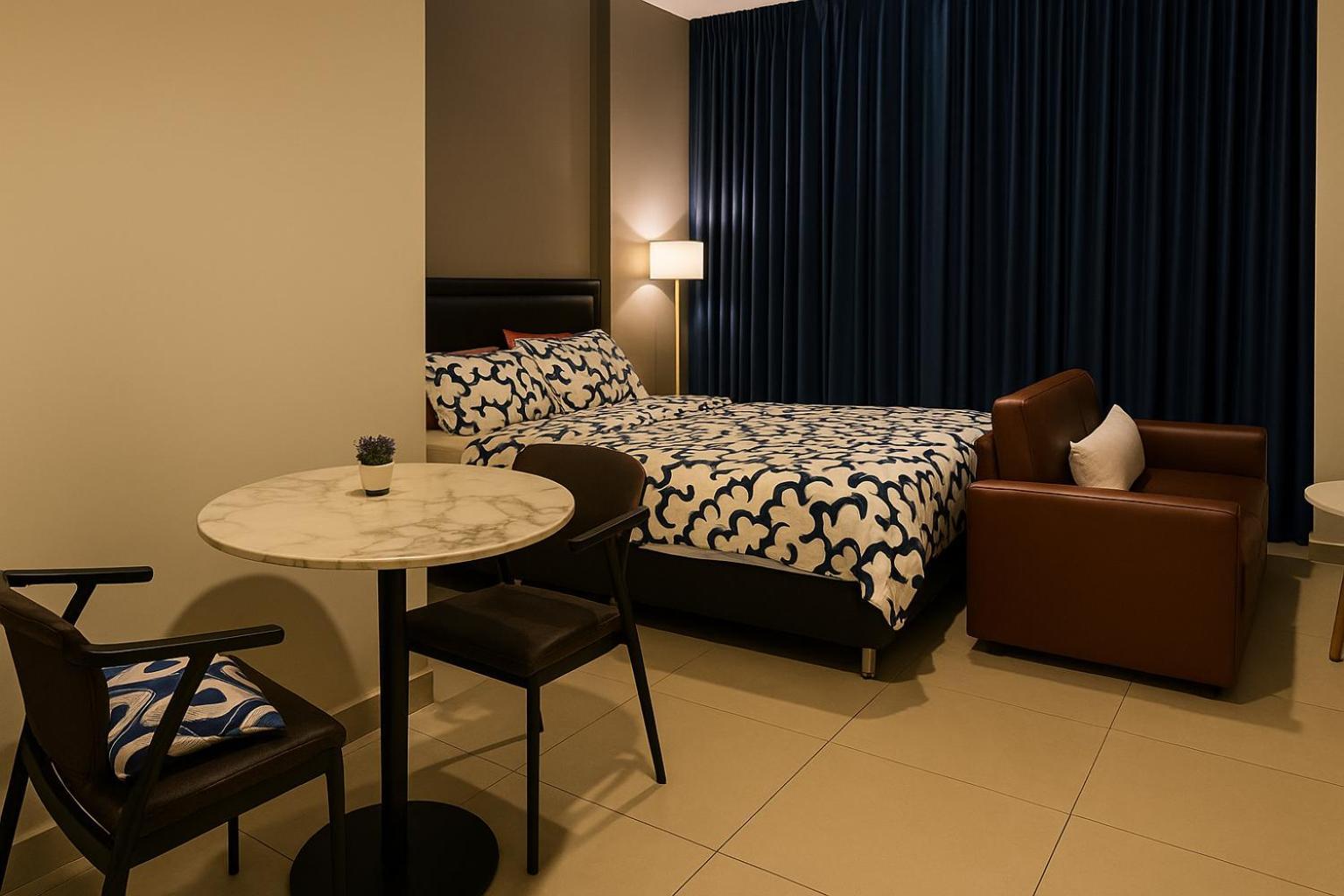 Apartment Peaceful Near Walking Street And In The