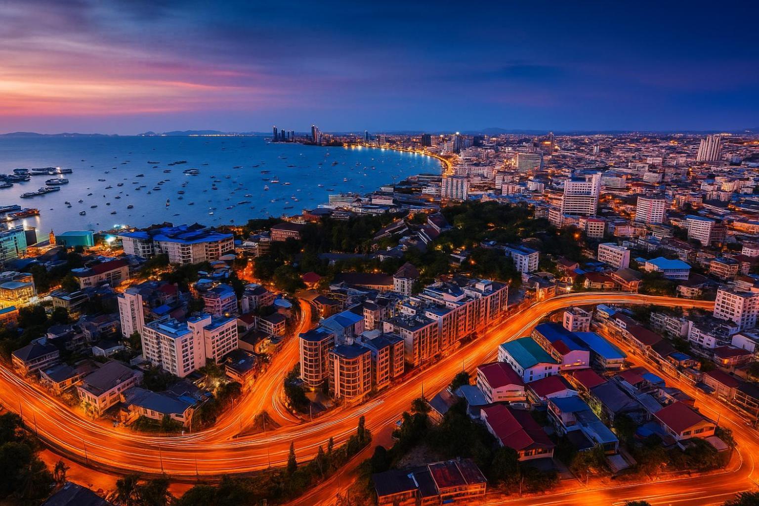 Luxury Hill Pool View Near And Walking Street In Pattaya