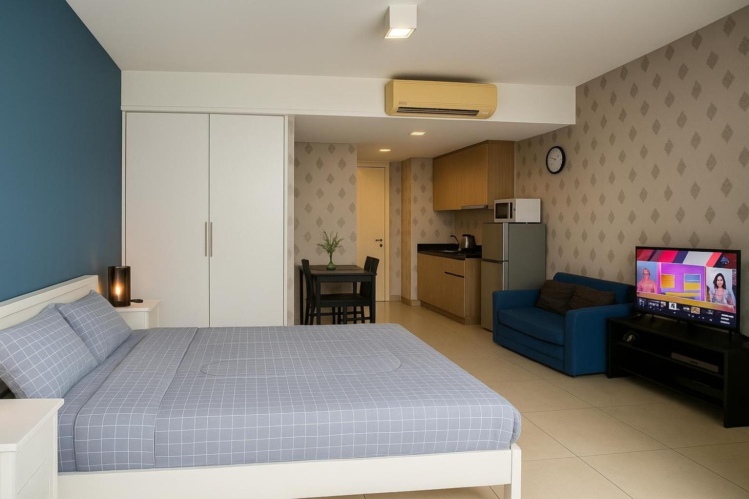 Luxury Hill Pool View Near And Walking Street In Apartment *