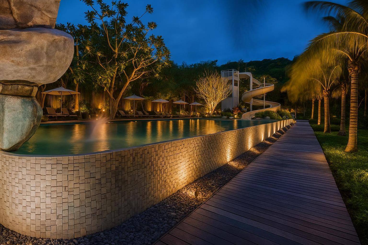 Luxury Hill Pool View Near And Walking Street In Pattaya