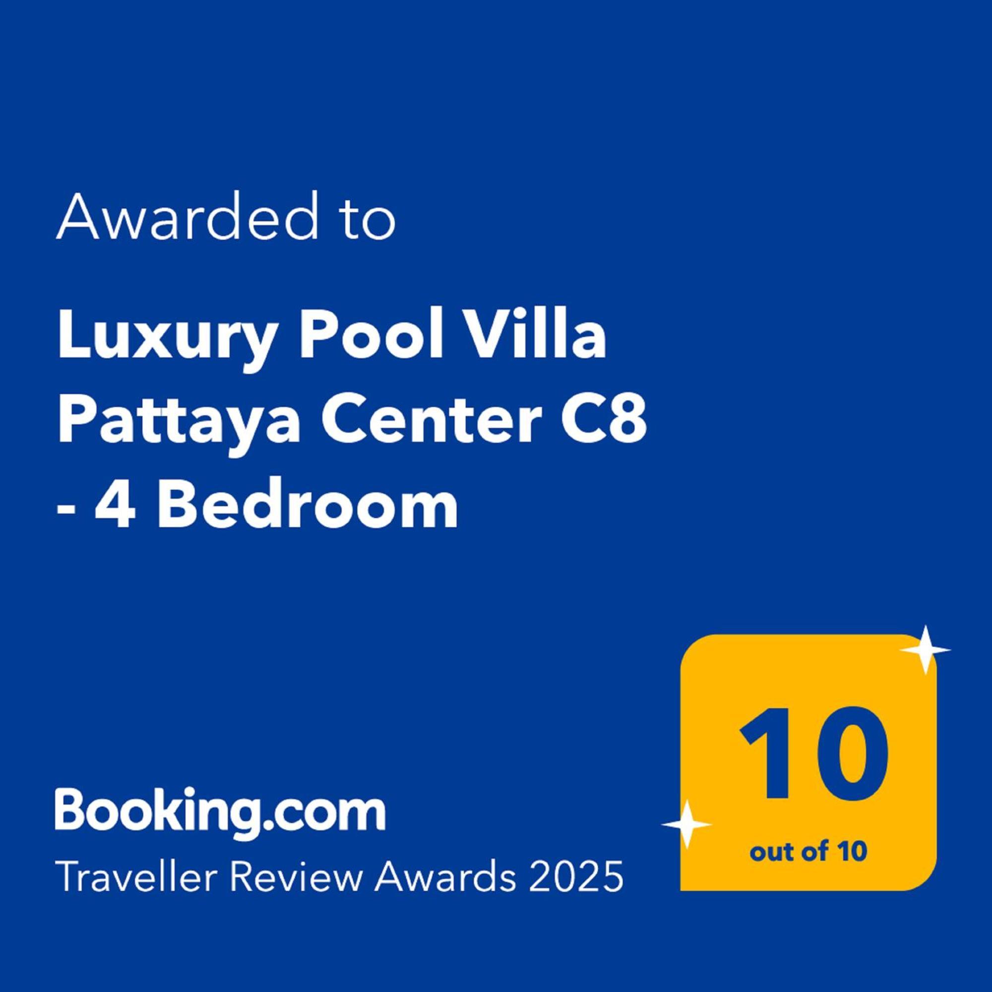 Luxury Pool Center C8 - 4 Bedroom Villa Pattaya