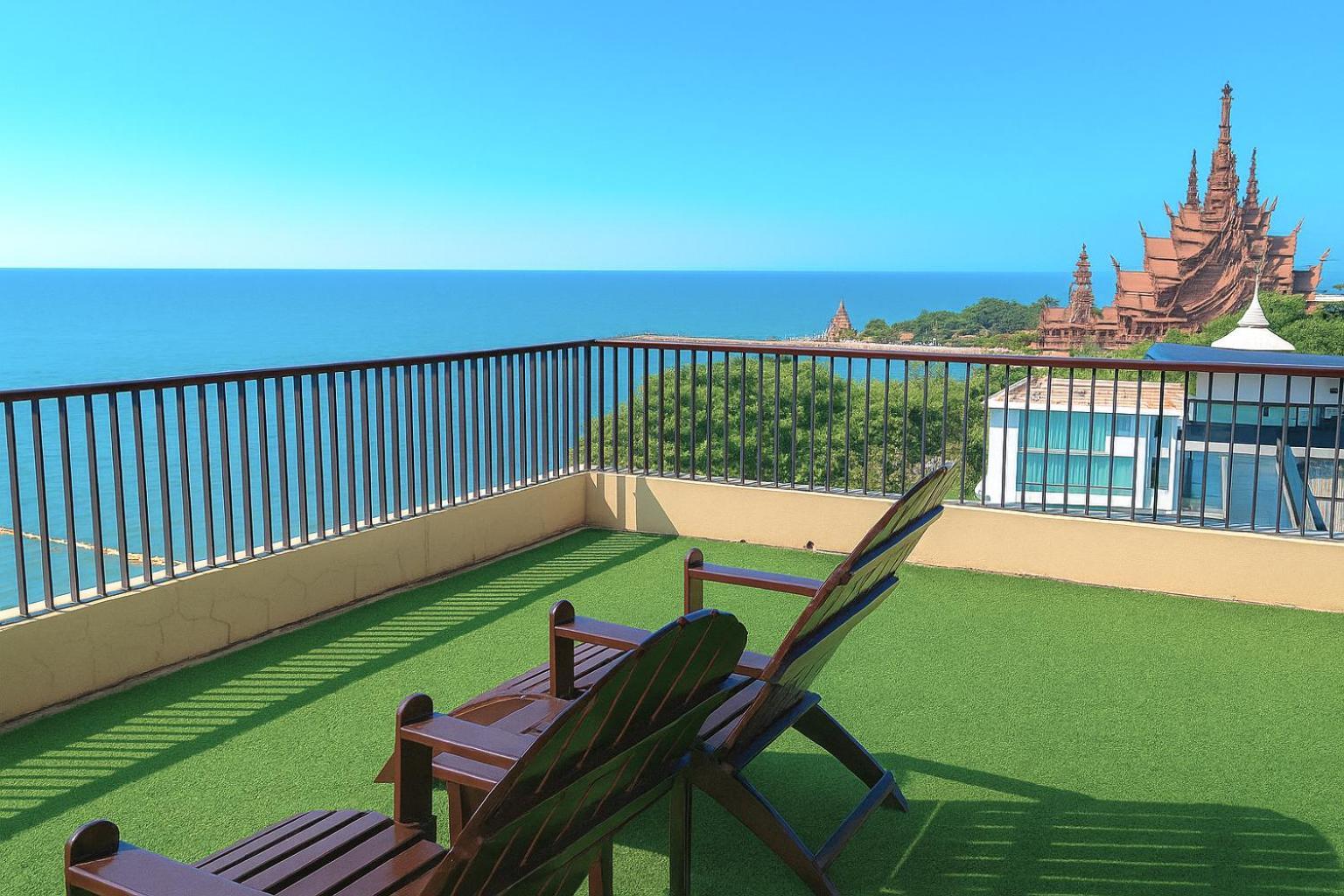 Resort Garden Cliff And